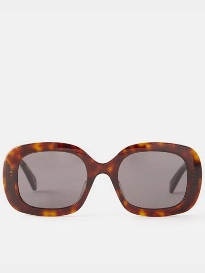 Eyewear Triomphe 10 Acetate Sunglasses Tortoise - CELINE - BALAAN 2