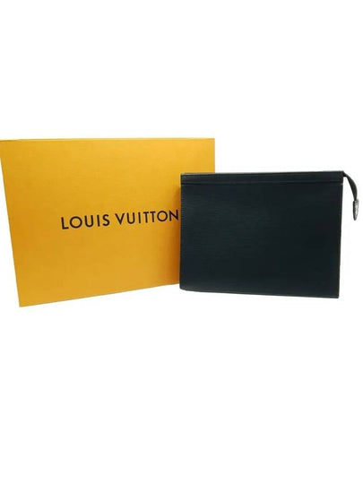 Pochette Voyage Epi Pouch Bag Black - LOUIS VUITTON - BALAAN 2