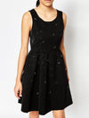 Frankie Morello by Floral Embellished Skater Prom Evening Dress - DAMIR DOMA - BALAAN 3