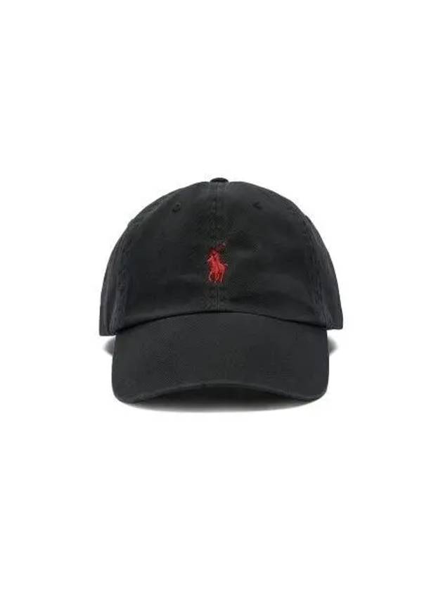 Polo Chino Baseball Cap RL Black - POLO RALPH LAUREN - BALAAN 1