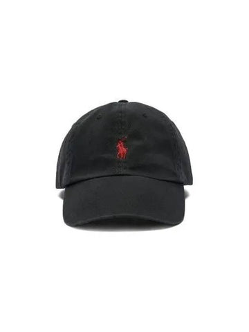 Polo Chino Baseball Cap RL Black - POLO RALPH LAUREN - BALAAN 1