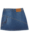 Denim Skirt DK0020PG1499804 Blue - JW ANDERSON - BALAAN 3