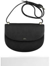 Geneve Mini Saffiano Cross Bag Black - A.P.C. - BALAAN 5