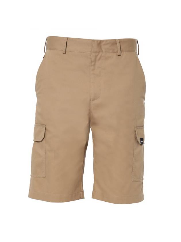 Cargo Bermuda Shorts Beige - MSGM - BALAAN 1