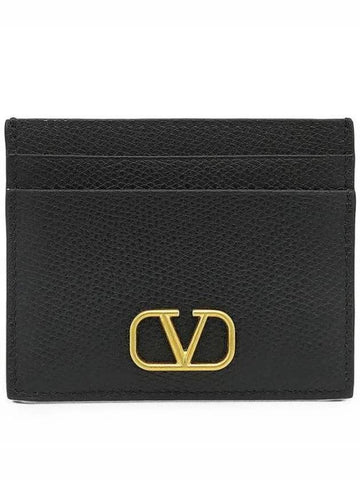 Garavani Card Wallet 5W0P0V32SNP0NO5W2P0V32SNP0NO Black - VALENTINO - BALAAN 1