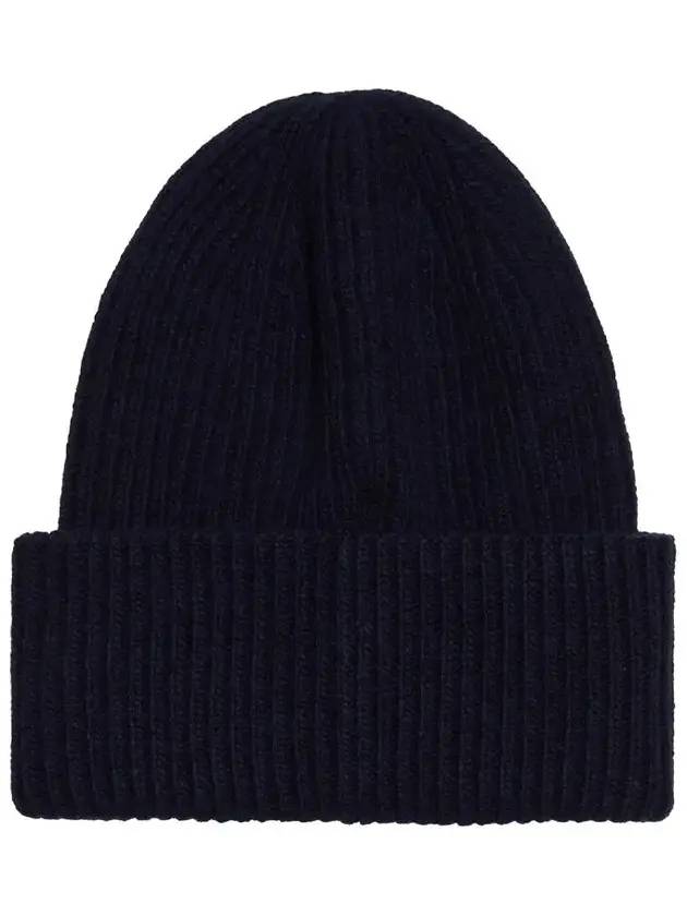 Patch Logo Beanie Navy - MONCLER - BALAAN 3