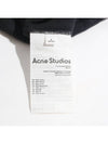 Logo Print Oversized Fit Hoodie Black - ACNE STUDIOS - BALAAN 7