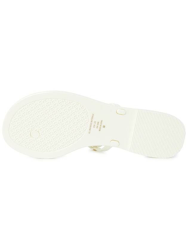 Women's Mini Miller Flip Flops White - TORY BURCH - BALAAN 6