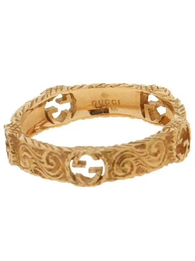 YBC603608001 Interlocking G Cutout Ring - GUCCI - BALAAN 4