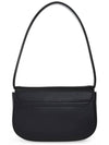 1DR Nappa Leather Shoulder Bag Black - DIESEL - BALAAN 4