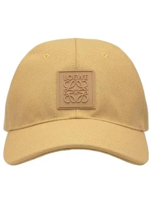 Logo Patch Ball Cap Gold Hat - LOEWE - BALAAN 1