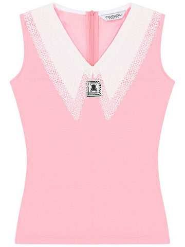 C23M TS007WLace Point Top Pink - CHUCUCHU - BALAAN 1