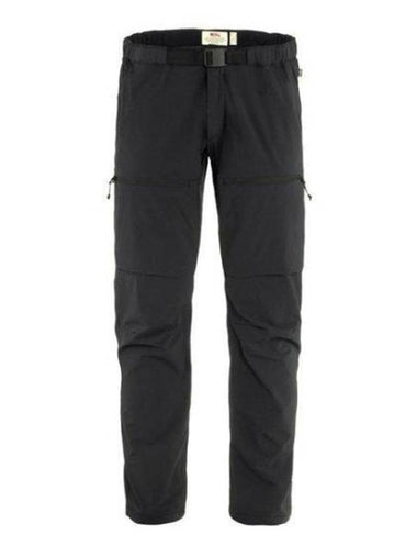 Men's High Coast Hike Trousers Regular Black - FJALL RAVEN - BALAAN 1