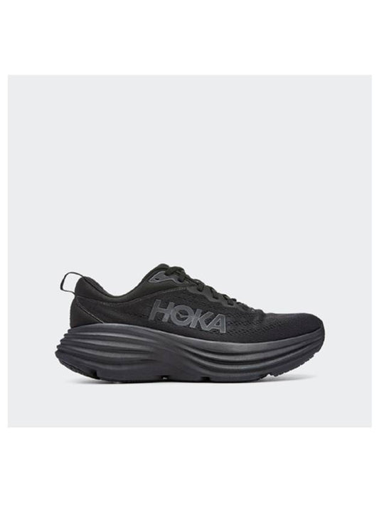 Bondi 8 Low Top Sneakers Black - HOKA ONE ONE - BALAAN 2
