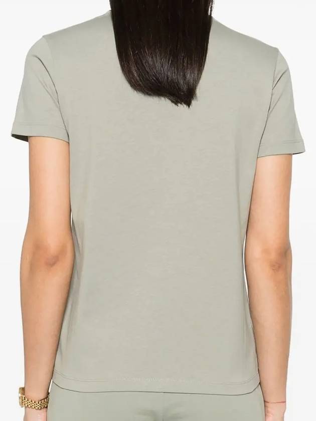 Embossed Logo Women s Cotton Short Sleeve T Shirt 8C00006 829HP - MONCLER - BALAAN 4