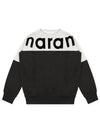 Howley Two Tone Logo Sweatshirt Faded Black - ISABEL MARANT - BALAAN 2