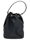 Women s Re Nylon Brushed Bucket Bag Black 1BH038R789F0002 - PRADA - BALAAN 3