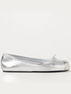 Ballerina Flat Shoes White - ALEXANDER MCQUEEN - BALAAN 3