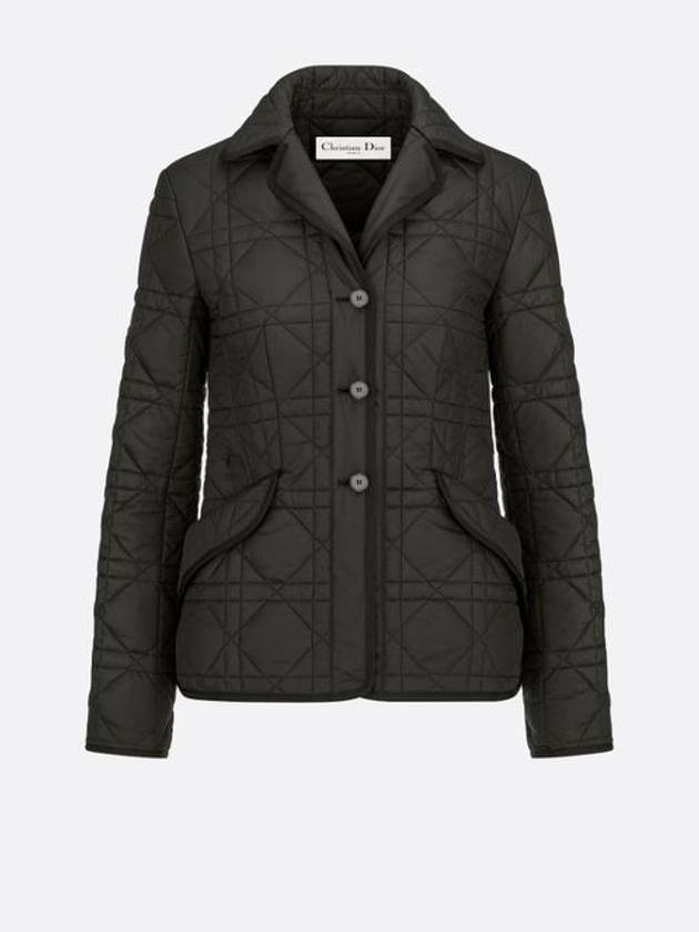 Macro Cannage 157V38A2827 9000 Women's Quilted Bar Jacket - DIOR - BALAAN.