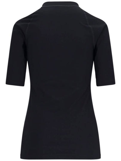 Jil Sander Top Black - JIL SANDER - BALAAN 2