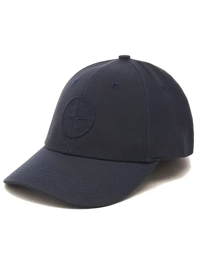 99661 Cotton Rep 6 Panel Ball Cap Navy - STONE ISLAND - BALAAN 2