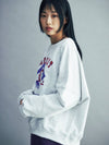 Persona Sweatshirt White Melange - KOOKEESEE - BALAAN 4