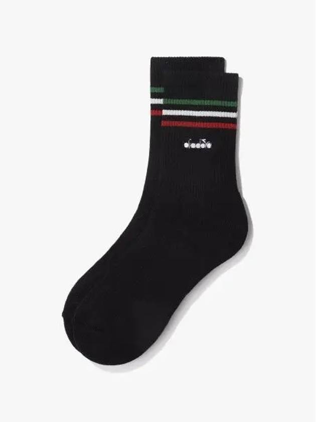 Diadora five ball logo socks BLACK - DIADORA - BALAAN 1