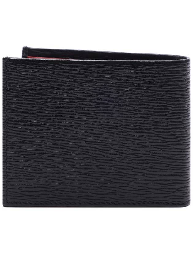 Gancini Half Wallet Black - SALVATORE FERRAGAMO - BALAAN 5