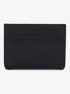 Logo Leather Card Holder Black PFMO0115U1P653300N99 - MARNI - BALAAN 1