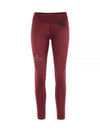 Fafne Long Johns Baselayer Leggings Dark Russet - KLATTERMUSEN - BALAAN 2