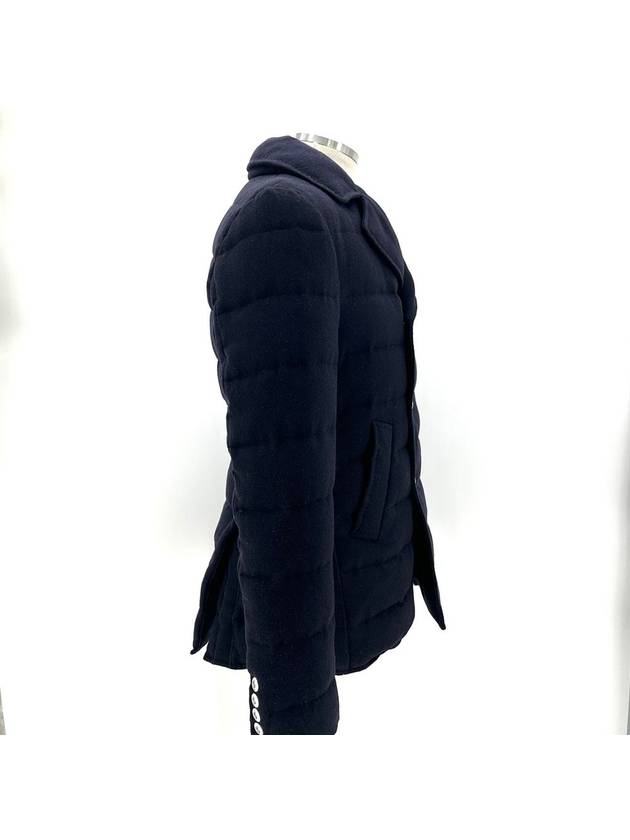 Gamma Blue Padded Blazer Jumper - MONCLER - BALAAN 5