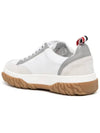 Court Rubber Sole Knit Low Top Sneakers White - THOM BROWNE - BALAAN 4