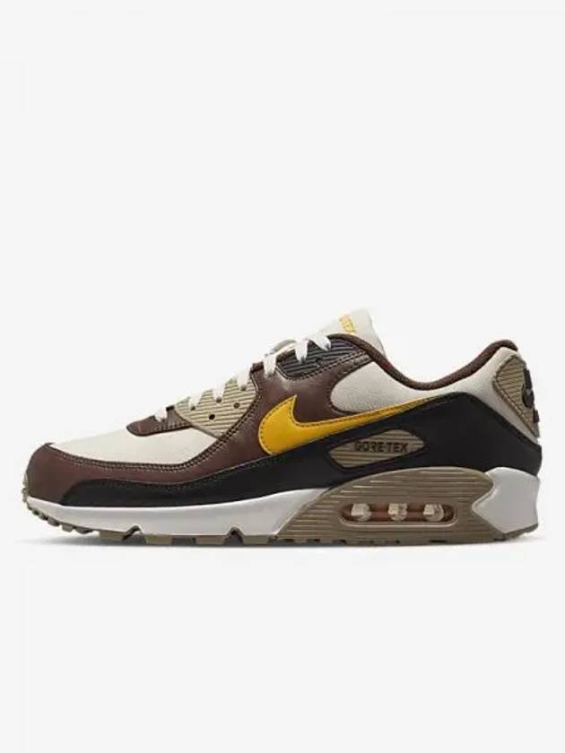 Air Max 90 GTX M Kakao Wow Light Orewood Brown Khaki Black University Gold Phantom FD5810 201 - NIKE - BALAAN 2