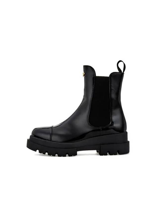 WOMEN VICHINGO PATENT BOOTS BLACK - GIUSEPPE ZANOTTI - BALAAN 1