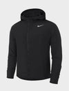 Run Stripe Woven Zip Up Jacket Black - NIKE - BALAAN 4