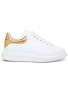 Oversole Gold Tab Low Top Sneakers White - ALEXANDER MCQUEEN - BALAAN 2