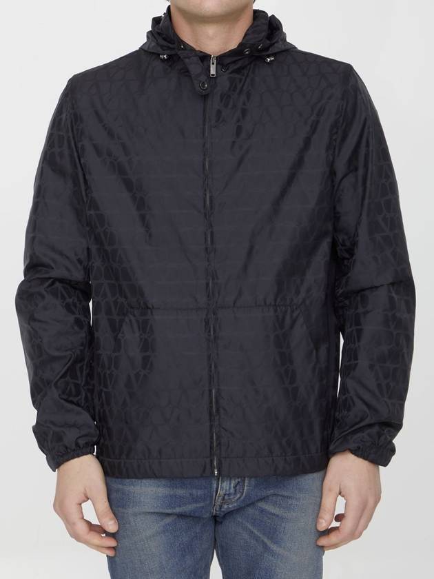 Toile Iconographe Nylon Windbreaker - VALENTINO - BALAAN 1