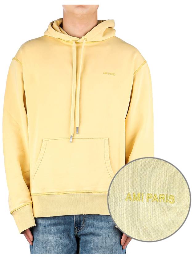 Fade Out Hoodie Yellow - AMI - BALAAN 2