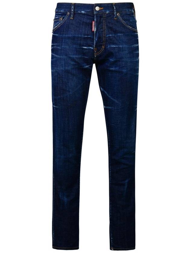 Men's Washed Maple Cool Guy Skinny Jeans Blue - DSQUARED2 - BALAAN 2