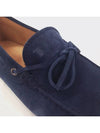 Men's Gommino Suede Driving Shoes Navy - TOD'S - BALAAN 6