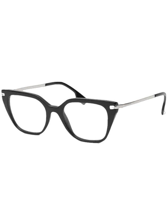 Eyewear Square Eyeglasses Black - BURBERRY - BALAAN 1