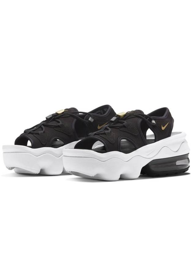 Women's Air Max Coco Sandals White Black - NIKE - BALAAN 4