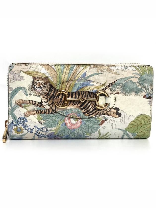 Horsebit Tiger Zip  Around Long Wallet - GUCCI - BALAAN 2