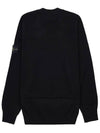 Compass Motif Knit Top Black - STONE ISLAND - BALAAN 3