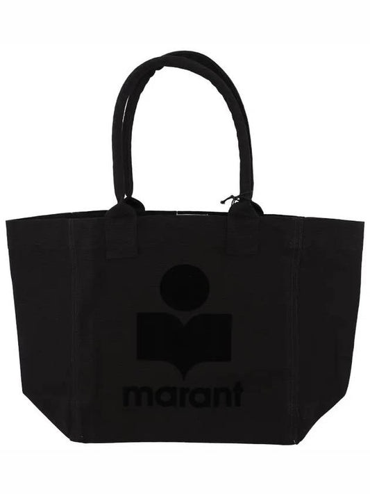 Small Yenky Logo Tote Bag Black - ISABEL MARANT - BALAAN 2