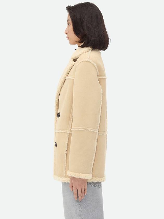 Bottega Veneta Coats Beige - BOTTEGA VENETA - BALAAN 3