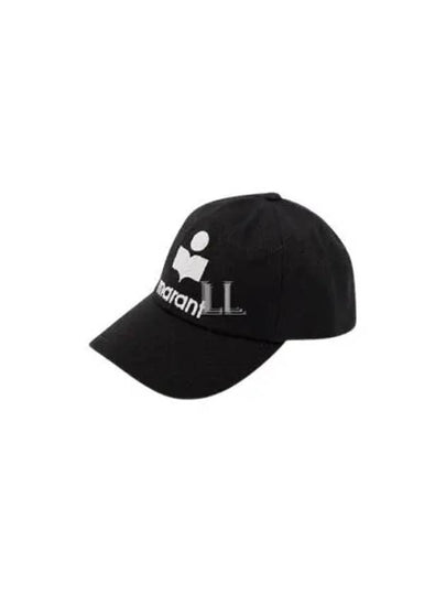 Tyron Logo Cotton Ball Cap Black - ISABEL MARANT - BALAAN 2