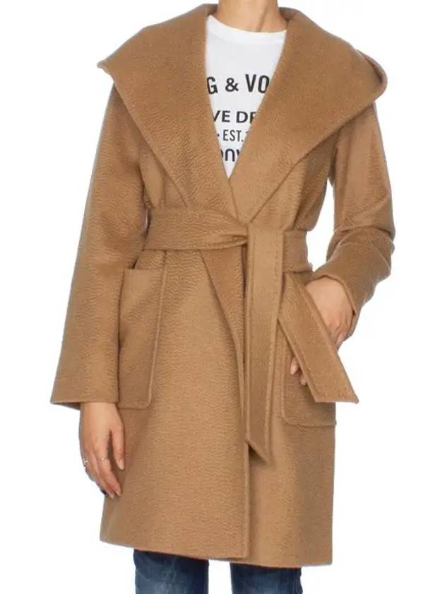 RIALTO hooded belted coat 21016022 000 001 - MAX MARA - BALAAN 6