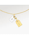 Nanogram Necklace Gold - LOUIS VUITTON - BALAAN 3