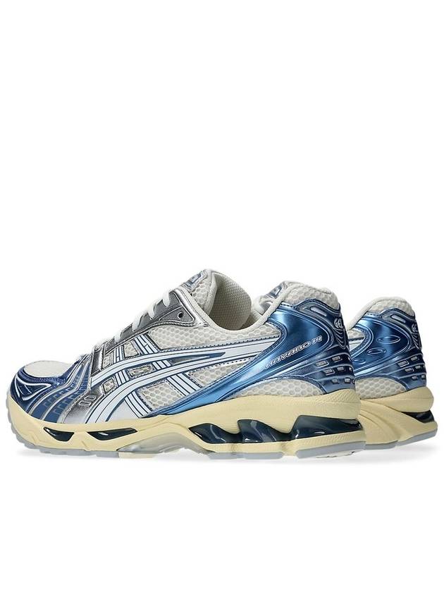 Gel Kayano 14 Low Top Sneakers Cream Denim Blue - ASICS - BALAAN 4